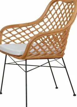 Home affaire Rattanstuhl () 1 Stk.ohne Sitzkissen