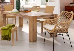Home affaire Rattanstuhl () 1 Stk.ohne Sitzkissen