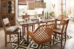 Home affaire Rattanstuhl () 1 Stk.ohne Sitzkissen