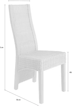 Home affaire Rattanstuhl »Stuhlparade« () 2 Stk.