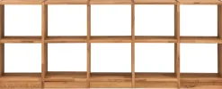 Home affaire Regalelement »Ecko, vielseitig als Bücher-, Wohn- oder Aufbewahrungsregal einsetzbar« Modulares Regalsystem mit vielseitigen Gestaltungsmöglichkeiten