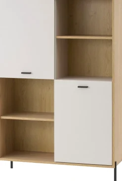 Home affaire Regalelement »Fredericia, modernes Regal, Kommode in Kaschmir, Highboard, Standregal« ausreichend Stauraum, offene & geschlossene Fächer, 105 cm breit
