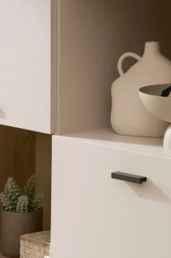 Home affaire Regalelement »Fredericia, modernes Regal, Kommode in Kaschmir, Highboard, Standregal« ausreichend Stauraum, offene & geschlossene Fächer, 105 cm breit