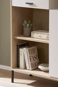 Home affaire Regalelement »Fredericia, modernes Regal, Kommode in Kaschmir, Highboard, Standregal« ausreichend Stauraum, offene & geschlossene Fächer, 105 cm breit
