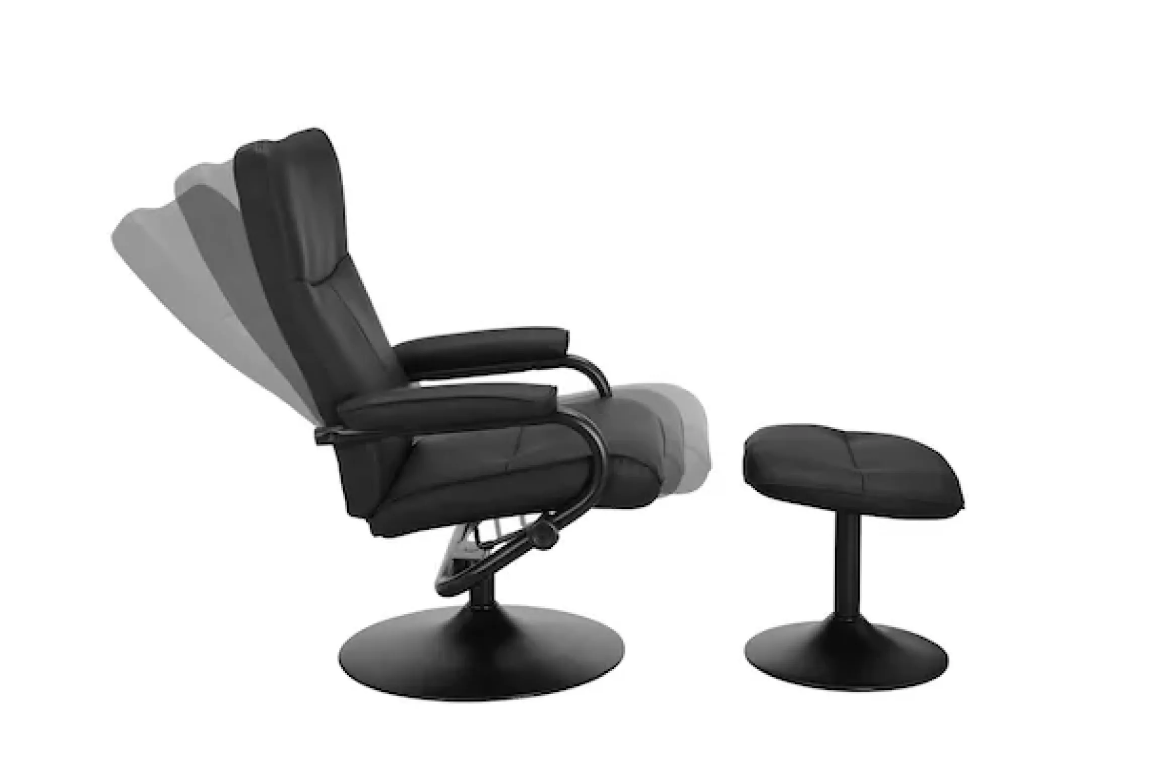 Home affaire Relaxsessel »Istad, TV-Sessel, Sessel mit Hocker und Schlaffunktion,« mit Drehfuß, nordisches Design und Hocker
