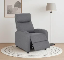 Home affaire Relaxsessel »JULINOR, TV-Sessel, Ruhesessel mit Schlaffunktion, Webstoff« Liegesessel mit manueller Relaxfunktion