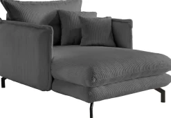 Home affaire Relaxsessel »Lazio modern und bequem, schmale Armlehnen, tolle Detailverarbeitung« zwei verschiedene Fußfarben wählbar