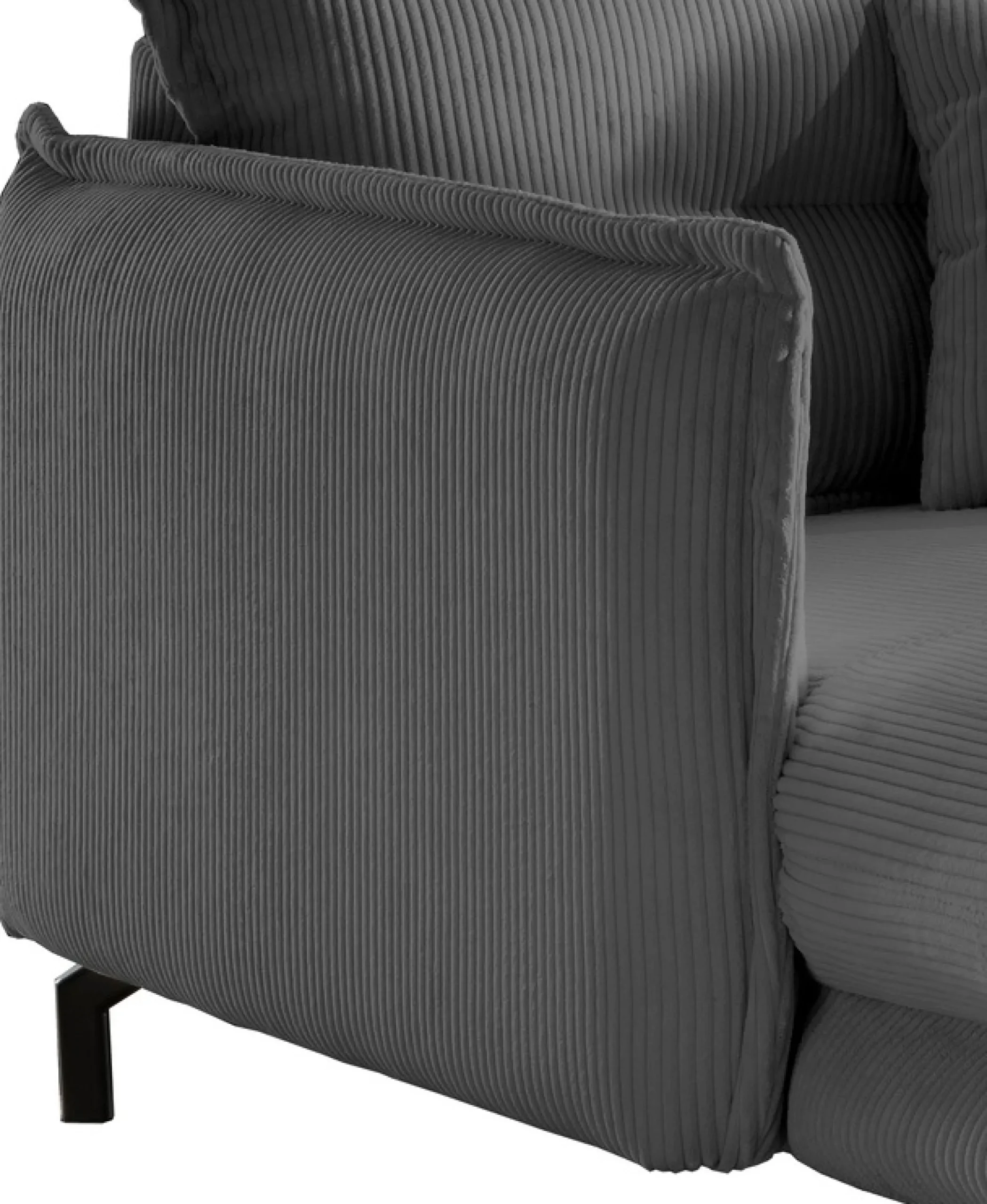 Home affaire Relaxsessel »Lazio modern und bequem, schmale Armlehnen, tolle Detailverarbeitung« zwei verschiedene Fußfarben wählbar