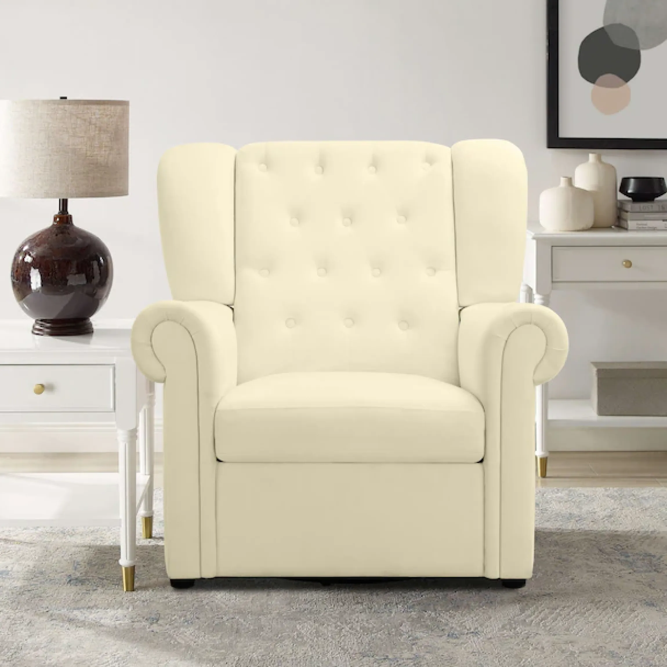 Home affaire Relaxsessel »Lillyse« 1 Stk. tlg. Drehbar und mit Schaukelfunktion