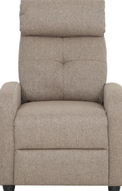 Home affaire Relaxsessel »VESOUL, TV-Sessel, Ruhesessel mit Schlaffunktion, Webstoff« Loungesessel mit manueller Relax- und Liegefunktion (105°-135°)