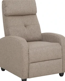 Home affaire Relaxsessel »VESOUL, TV-Sessel, Ruhesessel mit Schlaffunktion, Webstoff« Loungesessel mit manueller Relax- und Liegefunktion (105°-135°)