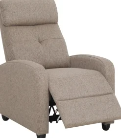 Home affaire Relaxsessel »VESOUL, TV-Sessel, Ruhesessel mit Schlaffunktion, Webstoff« Loungesessel mit manueller Relax- und Liegefunktion (105°-135°)