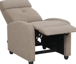 Home affaire Relaxsessel »VESOUL, TV-Sessel, Ruhesessel mit Schlaffunktion, Webstoff« Loungesessel mit manueller Relax- und Liegefunktion (105°-135°)