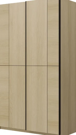 Home affaire Schiebetürenschrank »Cube Garderobenschrank incl.kompletter Innenausstattung« Moderner Kleiderschrank, Schiebetürenschrank, Garderobe