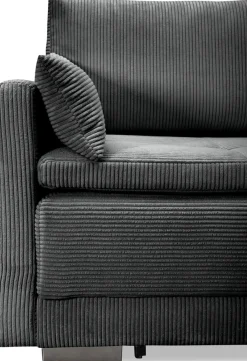 Home affaire Schlafsofa »Andrea, B: 218 cm, Liegel. 158x198 cm« Schlaffunktion & Bettkasten, Dauerschlafsofa mit Boxspring