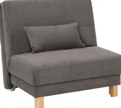 Home affaire Schlafsofa »Gina« vom Sofa zum Bett mit einem Handgriff, in 4 Breiten, Nierenkissen