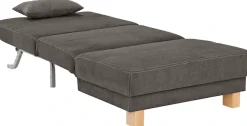 Home affaire Schlafsofa »Gina« vom Sofa zum Bett mit einem Handgriff, in 4 Breiten, Nierenkissen