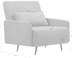 Home affaire Schlafsofa »Linnea« Daybed mit aufklappbarer Liegefläche