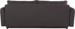 Home affaire Schlafsofa »Nordic, B: 219 cm, Liegel. 137x195 cm« Schlaffunktion, Bettkasten & 2 Zierkissen, Federkern