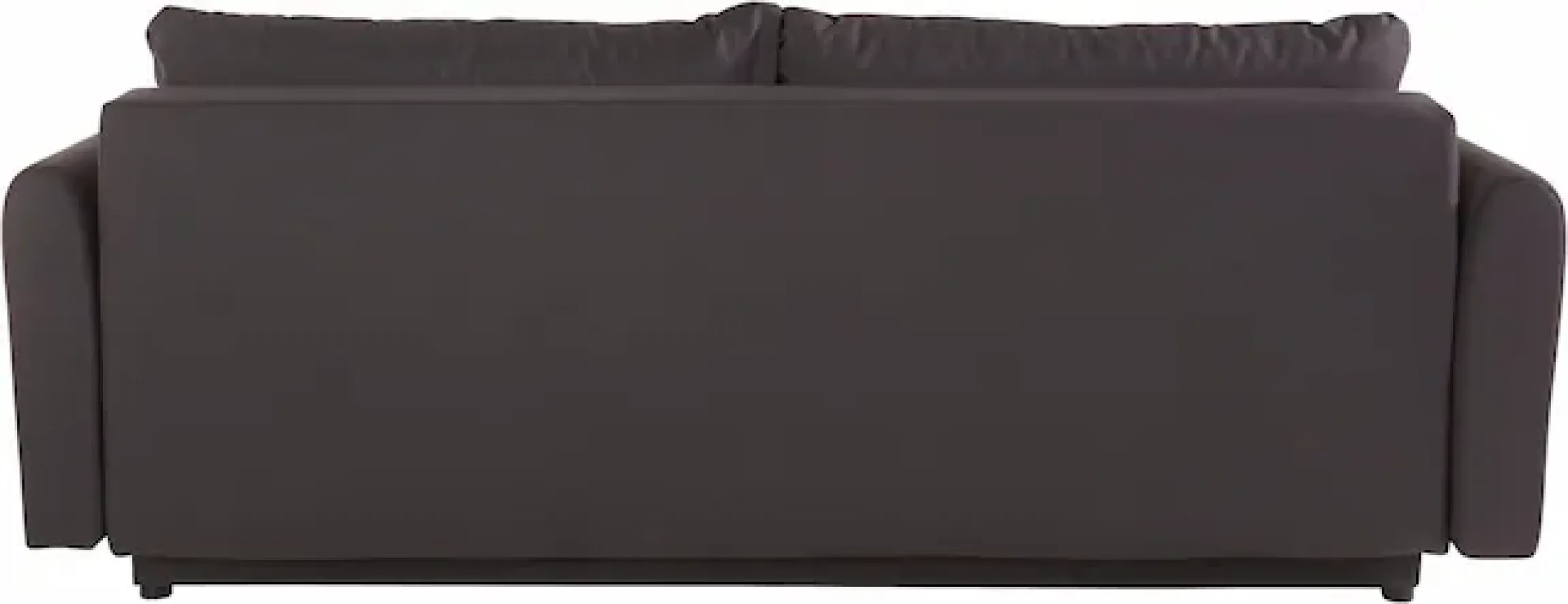 Home affaire Schlafsofa »Nordic, B: 219 cm, Liegel. 137x195 cm« Schlaffunktion, Bettkasten & 2 Zierkissen, Federkern