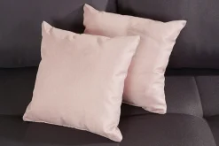 Home affaire Schlafsofa »Nordic, B: 219 cm, Liegel. 137x195 cm« Schlaffunktion, Bettkasten & 2 Zierkissen, Federkern
