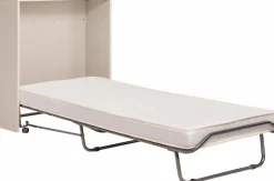 Home affaire Schrankbett »Sognum als Gästebett nutzbar, Wandklappbett in Kommodenoptik« in den Farben weiß, schwarz und kaschmir erhältlich,inkl. Matratze, platzsparendes Klappbett, optimal für kleine Räume