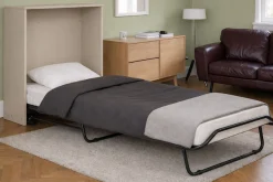 Home affaire Schrankbett »Sognum als Gästebett nutzbar, Wandklappbett in Kommodenoptik« in den Farben weiß, schwarz und kaschmir erhältlich,inkl. Matratze, platzsparendes Klappbett, optimal für kleine Räume