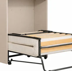 Home affaire Schrankbett »Sognum als Gästebett nutzbar, Wandklappbett in Kommodenoptik« in den Farben weiß, schwarz und kaschmir erhältlich,inkl. Matratze, platzsparendes Klappbett, optimal für kleine Räume