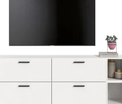 Home affaire Schrank-Set »ENESTE, 6-teilig, in verschiedenen Farben, individuell kombinierbar« verschiedenste Kombinationmöglichkeiten, stehend oder hängend, 2 Stk. tlg.