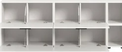 Home affaire Schrank-Set »ENESTE, 6-teilig, in verschiedenen Farben, individuell kombinierbar« verschiedenste Kombinationmöglichkeiten, stehend oder hängend, 2 Stk. tlg.