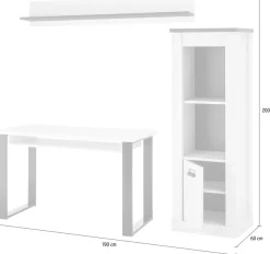 Home affaire Schrank-Set »SHERWOOD« 3 Stk. tlg.