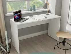 Home affaire Schreibtisch »AGAPI« Breite 130, Computertisch im modernen Design & viel Arbeitsfläche