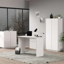 Home affaire Schreibtisch »Essential, Schreibtisch, kleiner Computertisch, Bürotisch für Büro« 1 Stk. tlg. mit 1 Tür,1 Schublade, Arbeitsplatte Breite 110 cm