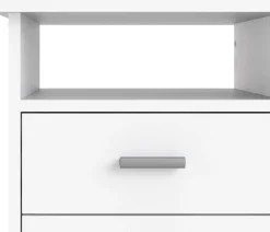 Home affaire Schreibtisch »Function Plus, Arbeitstisch, Bürotisch, staurum, minimalistisch« mit 4 Schubladen,1 Einlegeboden, zeitlos, 1 offenes Fachbreite 110 cm