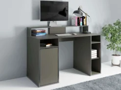 Home affaire Schreibtisch »Orem« Gamingtisch mit Tür und Monitoraufsatz, Breite 125 x 55 cm