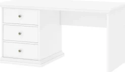 Home affaire Schreibtisch »Paris« erstrahlt in schöner Holzoptik, Breite 130 cm