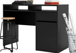 Home affaire Schreibtisch »Plus« mit vielen Stauraummöglichkeiten, zeitloses Design