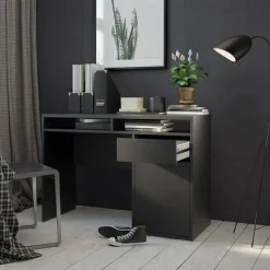 Home affaire Schreibtisch »Plus« mit vielen Stauraummöglichkeiten, zeitloses Design