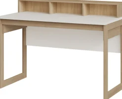 Home affaire Schreibtisch »Stranda, Arbeitstisch im Skandi Style, Bürotisch in zwei Farben« moderner Computertisch, wohnliches Home Office