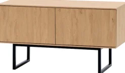 Home affaire Schuhbank »Lund, Garderobenbank mit Klappen, moderne Sitzbank« viel Stauraum, Platz für ca. 6 Paar Schuhe, 90 cm breit