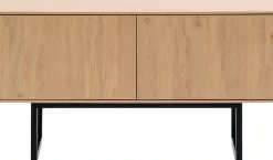 Home affaire Schuhbank »Lund, Garderobenbank mit Klappen, moderne Sitzbank« viel Stauraum, Platz für ca. 6 Paar Schuhe, 90 cm breit