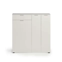 Home affaire Schuhschrank »ATRIO, Kommode, Schuhkommode,3 Türen, 1 Schublade, Hochglanz lackiert« 1 Stk. tlg. Breite 120 cm,Höhe 116,6 cm, ca. 24 paar Schuhe, Made in Italy