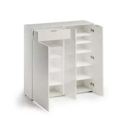 Home affaire Schuhschrank »ATRIO, Kommode, Schuhkommode,3 Türen, 1 Schublade, Hochglanz lackiert« 1 Stk. tlg. Breite 120 cm,Höhe 116,6 cm, ca. 24 paar Schuhe, Made in Italy