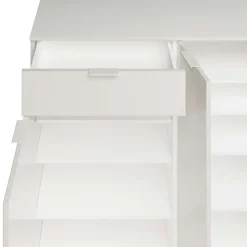 Home affaire Schuhschrank »ATRIO, Kommode, Schuhkommode,3 Türen, 1 Schublade, Hochglanz lackiert« 1 Stk. tlg. Breite 120 cm,Höhe 116,6 cm, ca. 24 paar Schuhe, Made in Italy