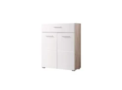 Home affaire Schuhschrank »Beny, Schuhkommode, Schuhregal, mit einer Schublade, Höhe 98 cm« Hochglanzfronten, 2 Türen, Breite 79 cm