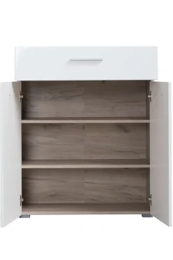 Home affaire Schuhschrank »Beny, Schuhkommode, Schuhregal, mit einer Schublade, Höhe 98 cm« Hochglanzfronten, 2 Türen, Breite 79 cm