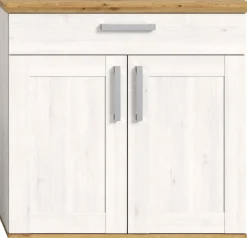 Home affaire Schuhschrank »COSENZA, Breite 95 cm, 2 Türen, 2 Böden, 1 Schubkasten« in Landhausoptik, Kommode, Anrichte, Schrank, Sideboard