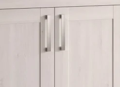 Home affaire Schuhschrank »COSENZA, Breite 95 cm, 2 Türen, 2 Böden, 1 Schubkasten« in Landhausoptik, Kommode, Anrichte, Schrank, Sideboard