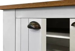 Home affaire Schuhschrank »FIGO, Made in Italy – Schuhkommode,Schuhregal für ca. 20 Paar Schuhe« 1 Stk. tlg. 4-Türig, Siebdruck-dekorative Fräsungen, 10 Fächer, Breite 84 cm