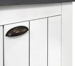 Home affaire Schuhschrank »FIGO, Made in Italy – Schuhkommode,Schuhregal für ca. 60 Paar Schuhe« 1 Stk. tlg. 6-Türig, Siebdruck-dekorative Fräsungen, 20 Fächer, Höhe: 60 cm